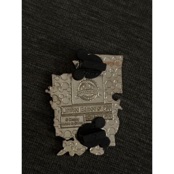 Disney American Adventure LE 200 CHASER PIN - Mickey Pluto Goofy Arkansas/MS/LA - Picture 2 of 4